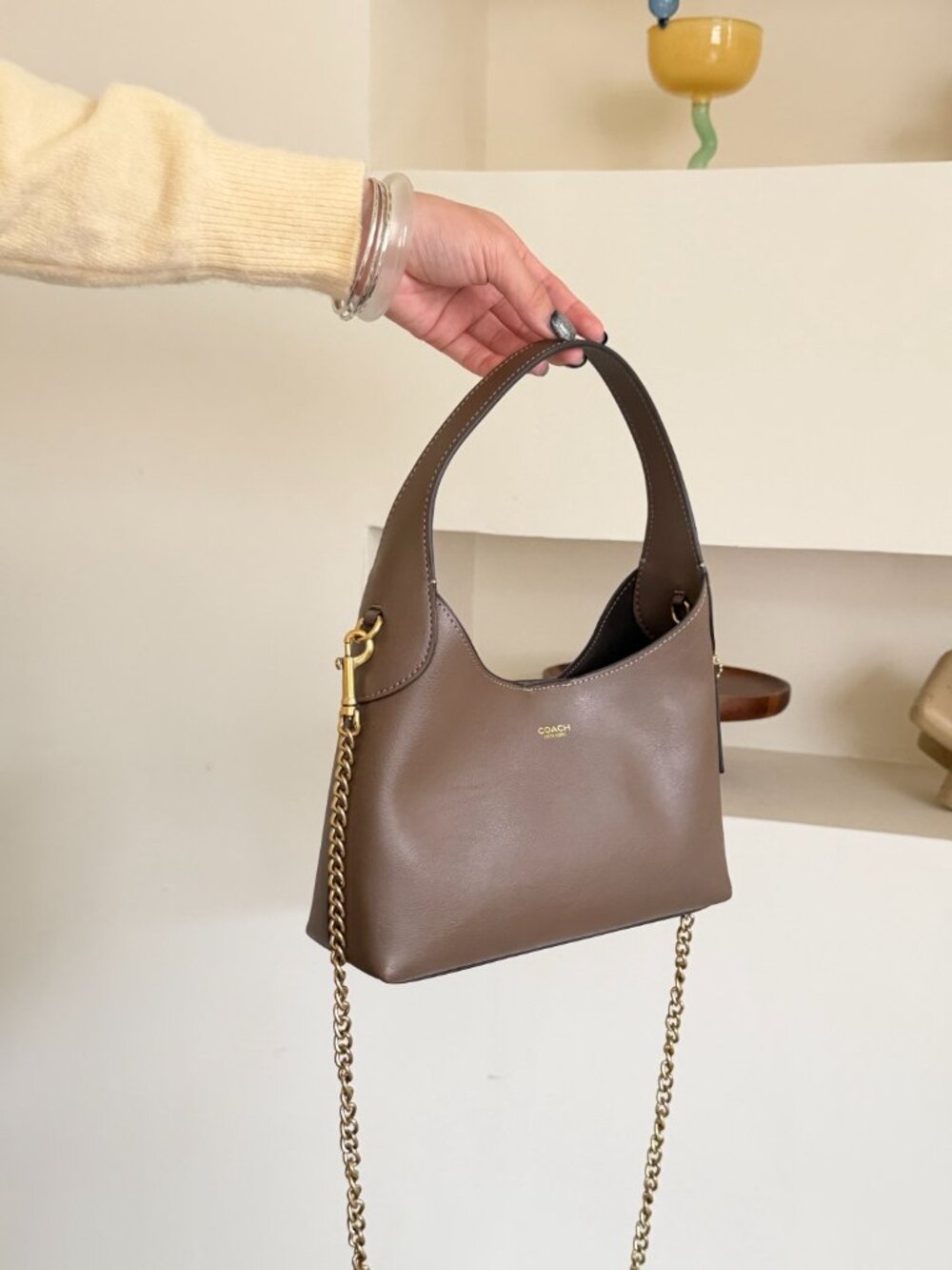 Coach Brooklyn 23 Underarm Bag - Picture 9 of 9